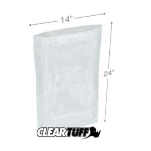 International PB21424 Flat Poly Bags  14 X 24 2 Mil