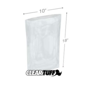 International PB41018 Flat Poly Bags  10 X 18 4 Mil