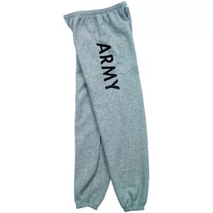 Fox 64-75 XXXL Army Mens Sweatpant Grey - 3xl