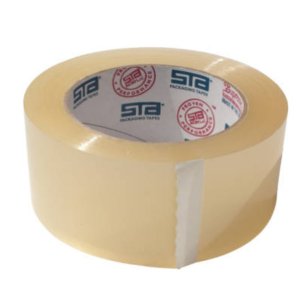 International CS20211CB Acrylic Clear Carton Sealing Tape  2 X 110 Yds