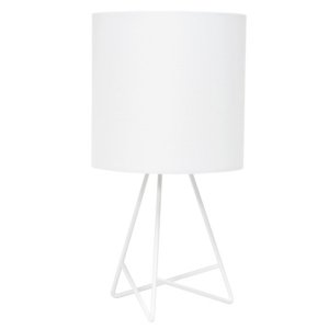 All LT2066-WOW Simple Designs Down To The Wire Table Lamp With Fabric 