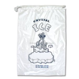 International PB-ICE-8ADS Crystal Ice Icebags With Drawstring  8 Lb