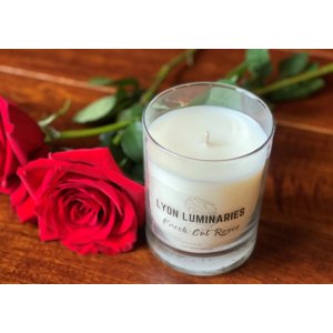 Lyon T-ROS-1 Fresh Cut Roses Soy Blend Tumbler Candle