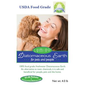 Lumino MA686 Food Grade Diatomaceous For Pets  4 Lbs