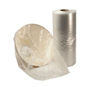 International GR2202048 Gusseted Poly Bags On Roll  20 X 20 X 48 2 Mil