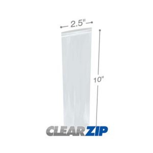 International CZ20210 Clearzip Lock Top Bags  2.5 X 10 2 Mil