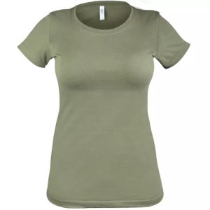 Fox 64-09 XXL Women's Cotton Tee - Blank - Olive Drab 2xl