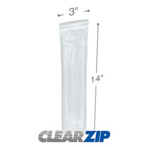 International CZ20314 Clearzip Lock Bags  3 X 14 .002