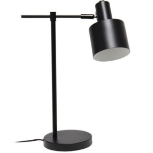 All LHT-4001-BK Lalia Home Mid Century Modern Metal Table Lamp, Black