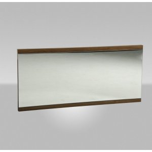 Homeroots.co 284408 24 Walnut Veneer And Glass Mirror