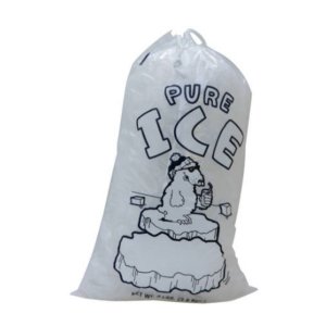 International PB-ICE-8DS Pure Ice Icebag With Drawstring  8 Lb