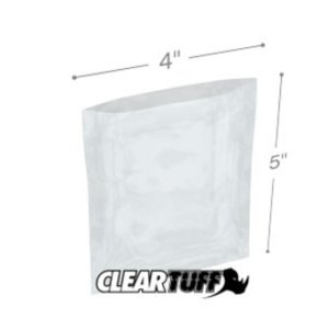 International PB40405 Flat Poly Bags  4 X 5 4 Mil