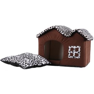 Silicute 8636904005 101 Dalmatian Style Double Topped Dog House