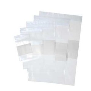 International CZA2WB White Block Zipper Locking Bag Assortment Pack  2