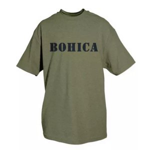 Fox 64-542 S Bohica Olive Drab T-shirt, Small