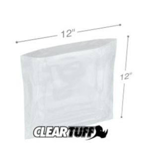 International PB61212 Flat Poly Bags  12 X 12 6 Mil