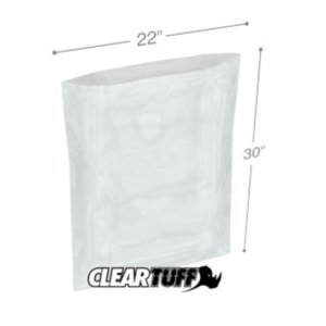 International PB22230 Flat Poly Bags  22 X 30 2 Mil