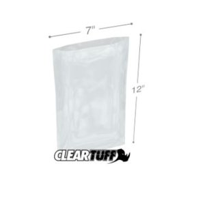 International PB20712 Flat Poly Bags  7 X 12 2 Mil