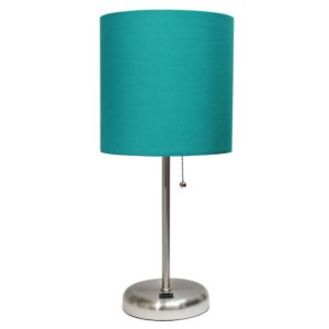 All LT2044-TEL Limelights Stick Lamp With Usb Charging Port And Fabric