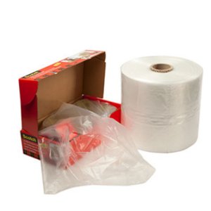 International GR1171435 Gusseted Poly Bags On Roll  17 X 14 X 35 1 Mil