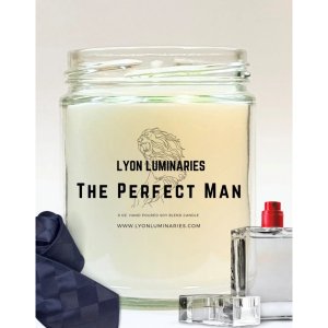 Lyon 9-TPM-1 The Perfect Man Soy Blend Candle