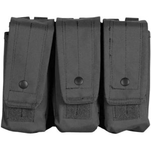 Fox 57-031 Ar-15  Ak-47 Triple Mag Pouch - Black