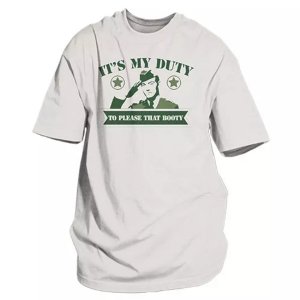 Fox 63-46 XXXL It's My Duty T-shirt White - 3xl