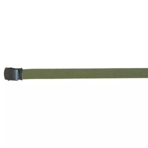 Fox 44-20 OD 44 Cotton Web Belt, 12 Pack Black Buckle - Olive Drab