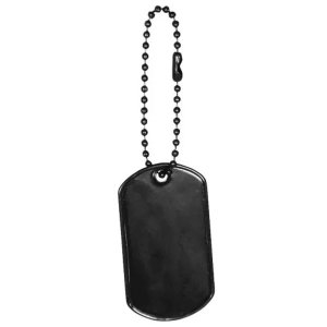 Fox 57-631 Gi Dog Tag 100 Pack - Black