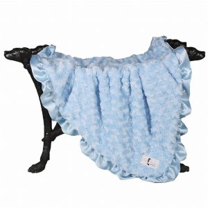 Hello 9094 Ruffle Baby Dog Blanket