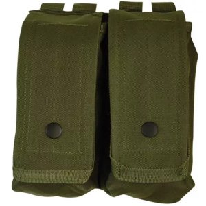 Fox 57-020 Ar-15  Ak-47 Dual Mag Pouch - Olive Drab