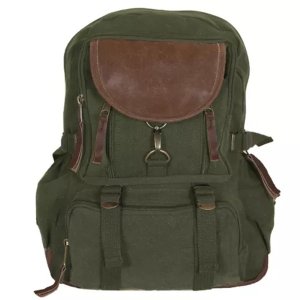 Fox 43-550 Retro Parisian City Daypack - Olive Drab