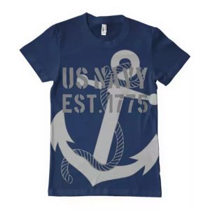 Fox 63-531 L Navy Anchor Men's T-shirt Navy - Large