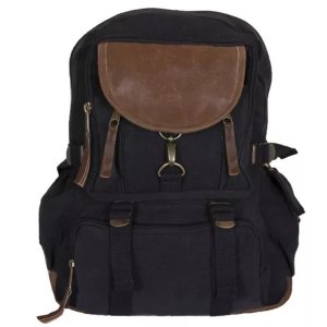 Fox 43-551 Retro Parisian City Daypack - Black