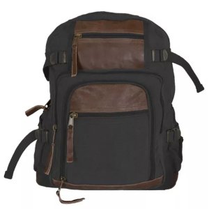 Fox 43-441 Retro Londoner Commuter Daypack - Black