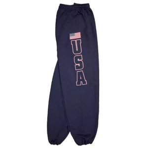 Fox 64-7891 XL Usa Flag Mens Sweatpant Navy - Xl