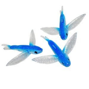 Magbay fly-3-sb Mini Flying Fish 3 Pack Blue