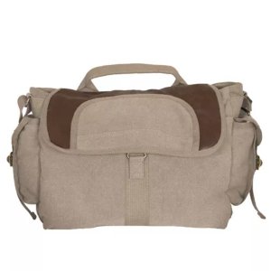 Fox 43-335 Retro Bavarian Alps Messenger Bag - Khaki