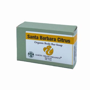 Earth ECO023a Organic Body Bar Soap, Santa Barbara Citrus 3 Pack