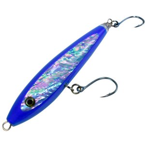 Magbay 6014-blue-hooks Stickbait Abalone 8in Blue Whooks