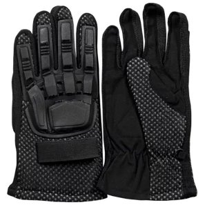 Fox 79-891 L Full Finger Tactical Engagement Glove - Black Large