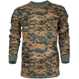 Fox 64-343 M Men's Long Sleeve T-shirt - Digital Woodland - Medium