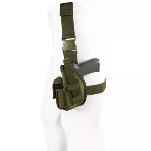 Fox 58-005 Sas Tactical Leg 4 Holster (left) - Olive Drab