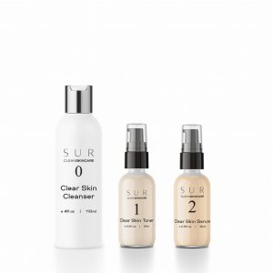 Sur CSC-BUNDLE15 Clear Skin Collection Bundle: Cleanser + Toner + Seru