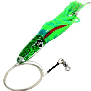 Magbay wahoo-clipper-green-rigged Wahoo Clipper Rigged Lure - Green Tr