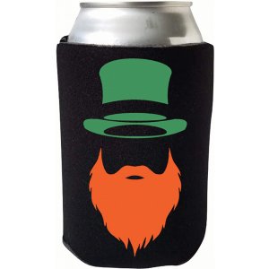 Capital St_Patricks_Lep St. Patrick's Day Leprechaun Beer Coolie - Iri