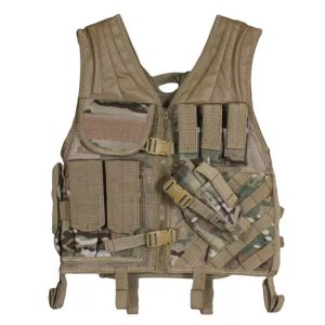 Fox 65-239 Assault Cross Draw Vest - Multicam