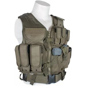 Fox 65-2270 Mach-1 Tactical Vest - Olive Drab