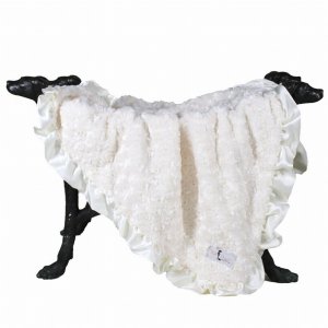 Hello 9102 Ruffle Baby Dog Blanket