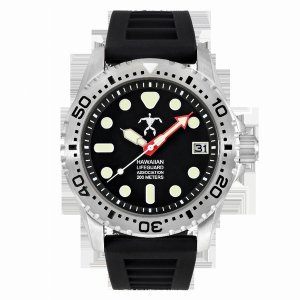 Time HLA 5401 Hawaiian Lifeguard Association Dive Watch Quartz  Hla 54